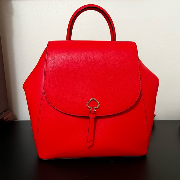 Red kate spade book bag - Picture 1 of 3